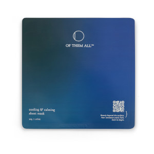 Cooling & calming sheet mask